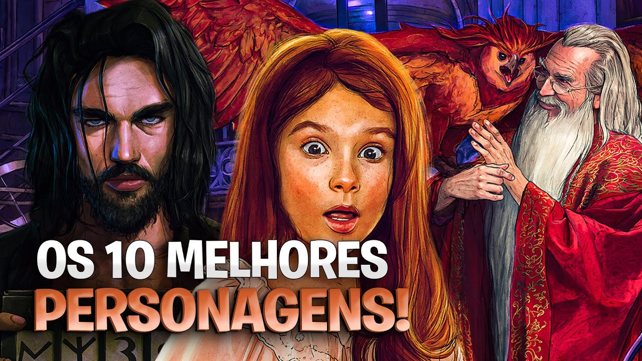 OS 10 MELHORES PERSONAGENS DE HARRY POTTER!