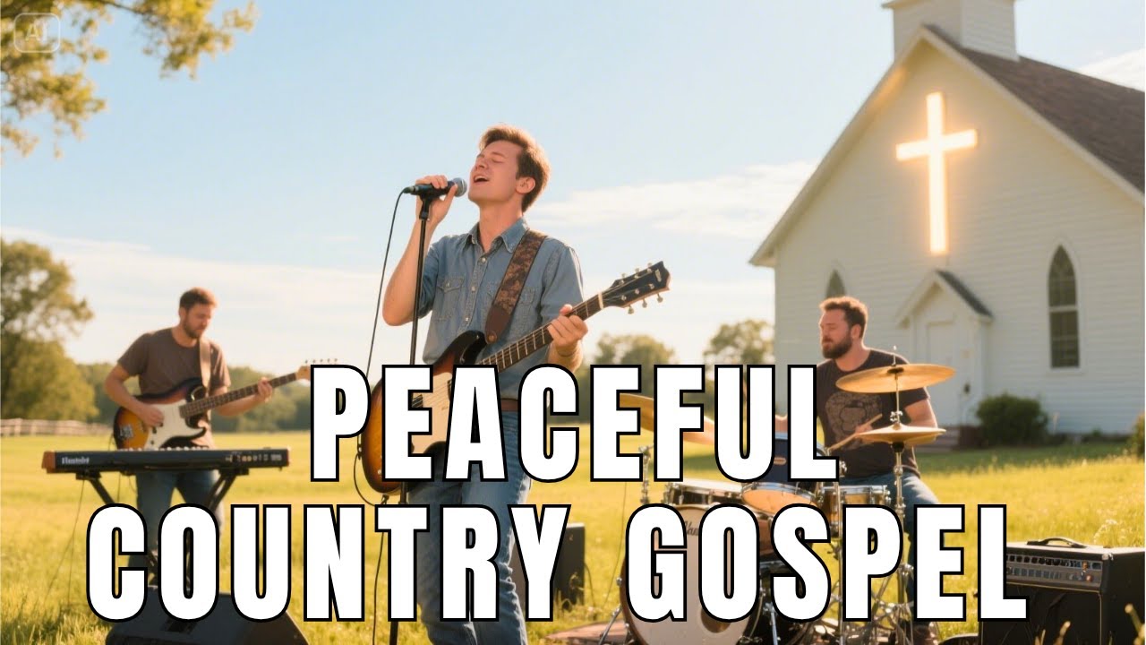 【Peaceful Country Gospel #7】Spiritual Country Songs for Relaxation, Faith, and Revival