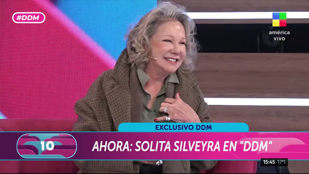 🤩 SOLITA SILVEYRA EN EXCLUSIVA: 