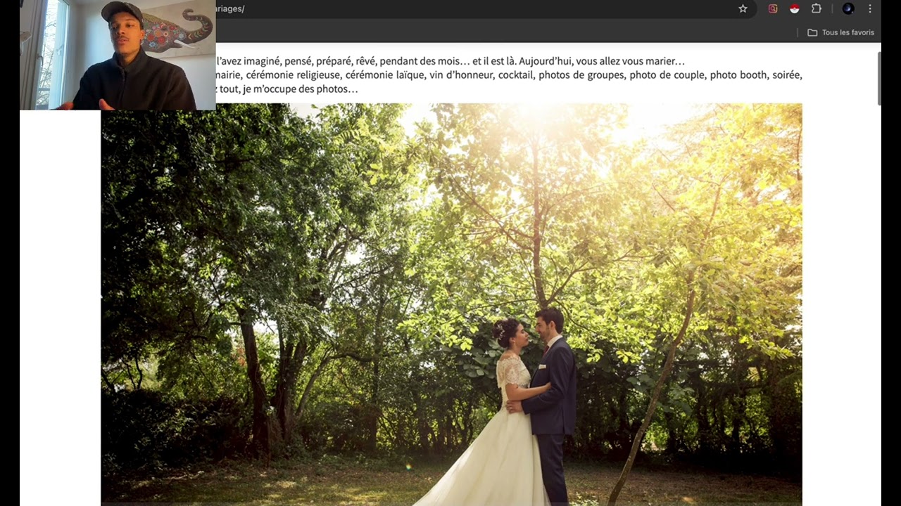 J’analyse le site d’un photographe de mariage (et pourquoi il ne reçoit aucun client)