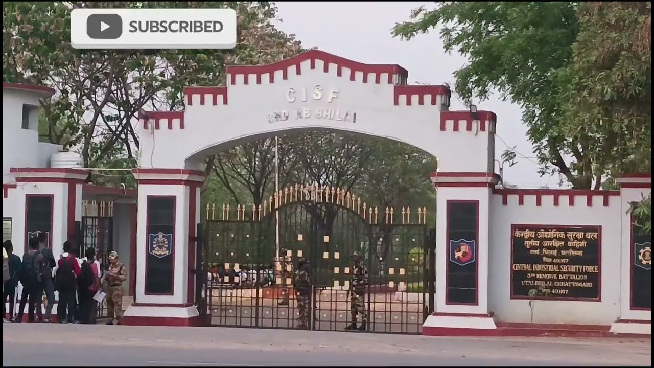 #CISF 3Rd Reserve Batallion Bhilai Chhattisgarh#Bhilai#❤️🙏👌
