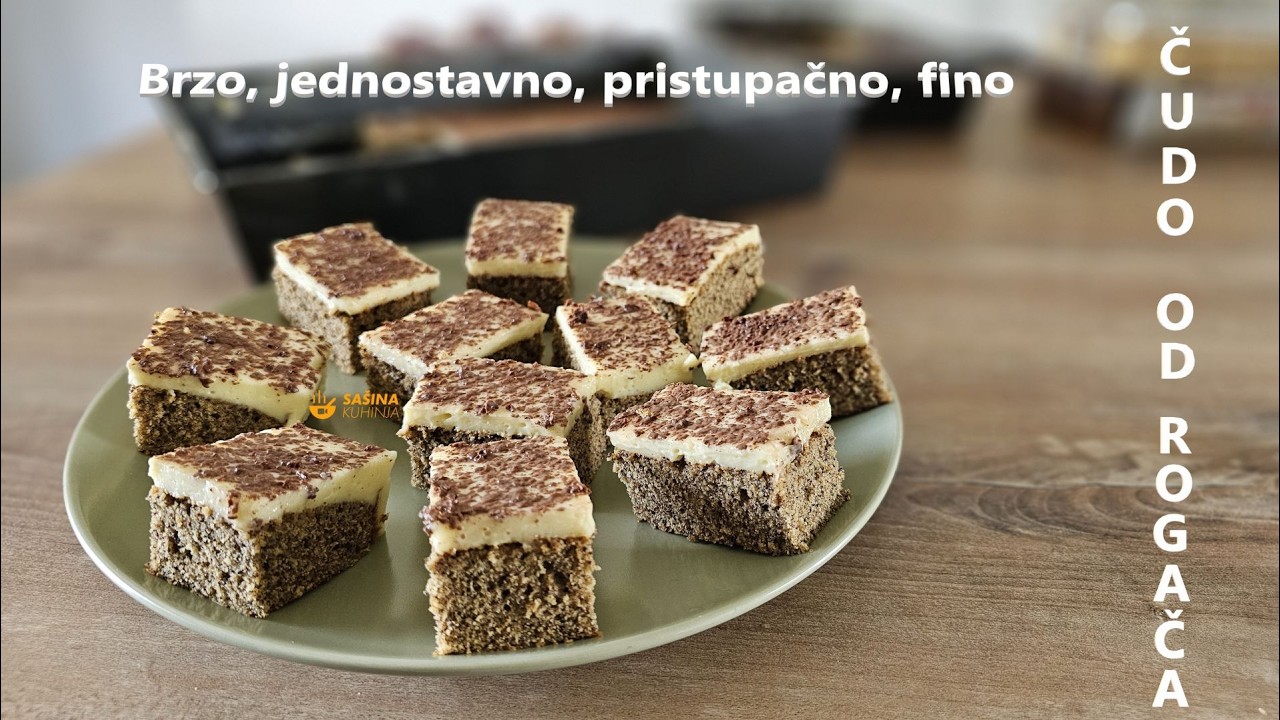 Čudo od rogača recept kolač