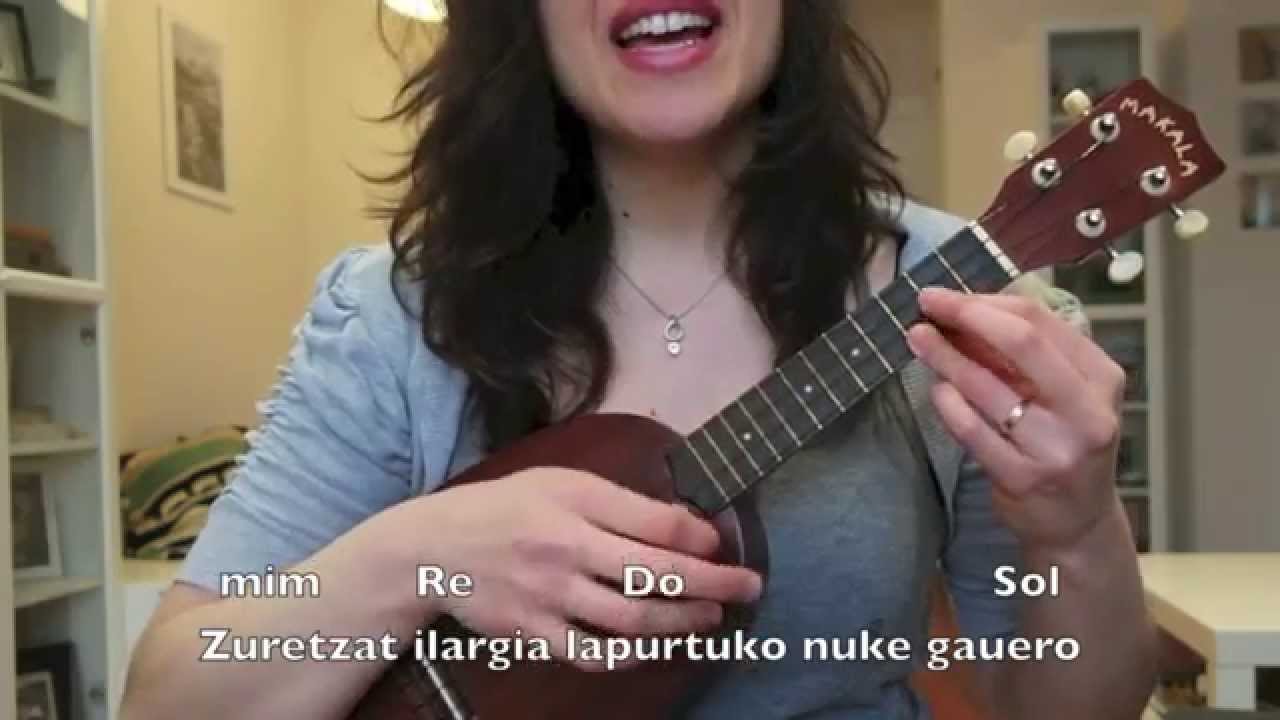 Ilargia (Ken Zazpi) - Ukelele Tutoriala