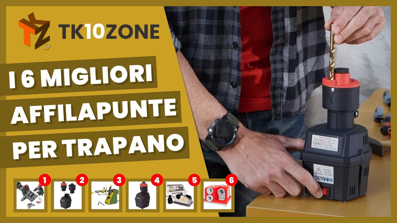 I 6 migliori affilapunte per trapano