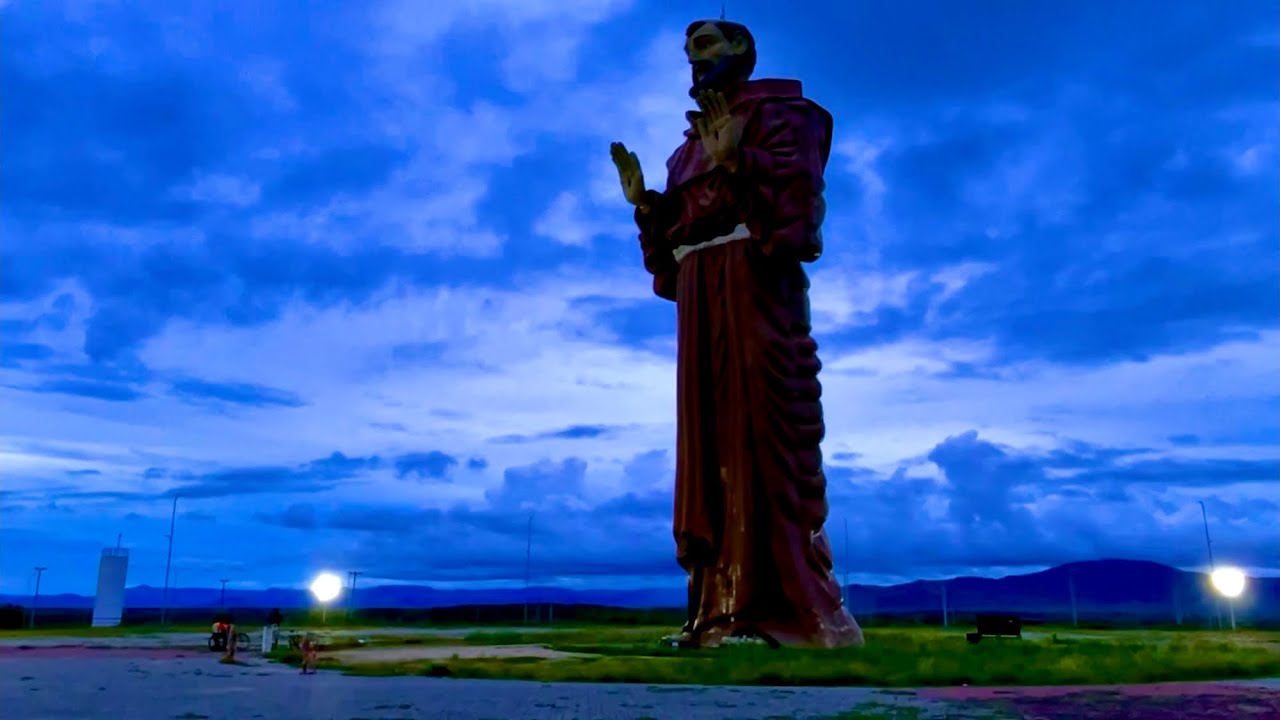 CANINDÉ-CE 🇧🇷 VAMOS A ESTÁTUA DE SÃO FRÂNCICO! EP-893/24