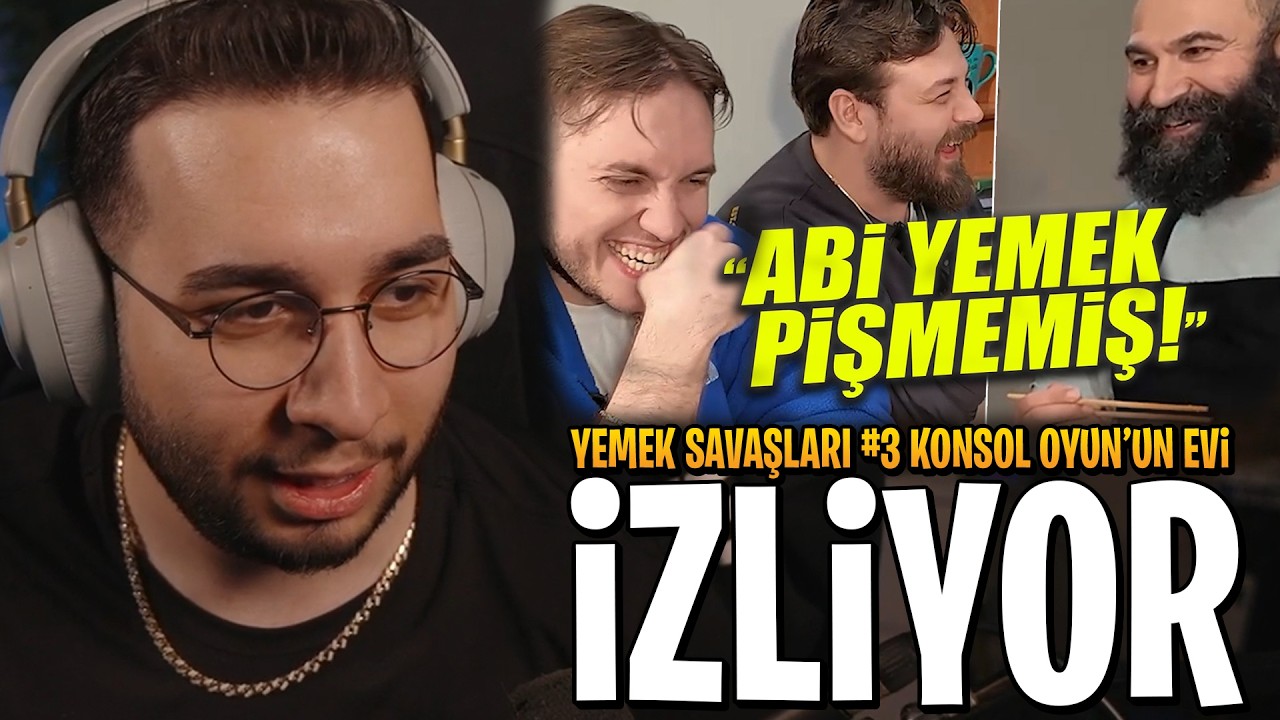 Eray - YEMEK YEMEYE OTURDUK, AZAR YEDİK! İzliyor -  (KONSOL OYUN'UN EVİ) YEMEK SAVAŞLARI #3