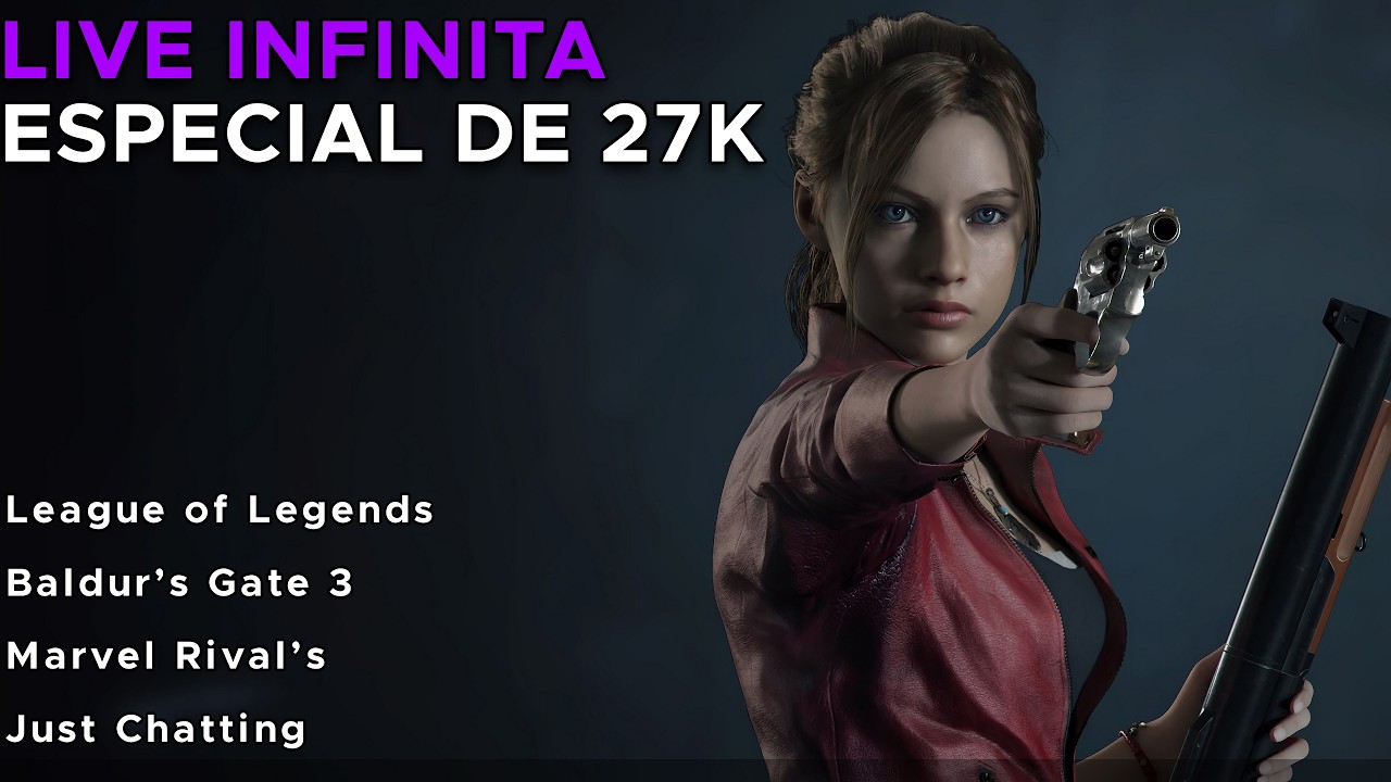 RESIDENT EVIL 2 NO INTENSO | LIVE INFINITA - CORVATHON (DIA 24) !pix