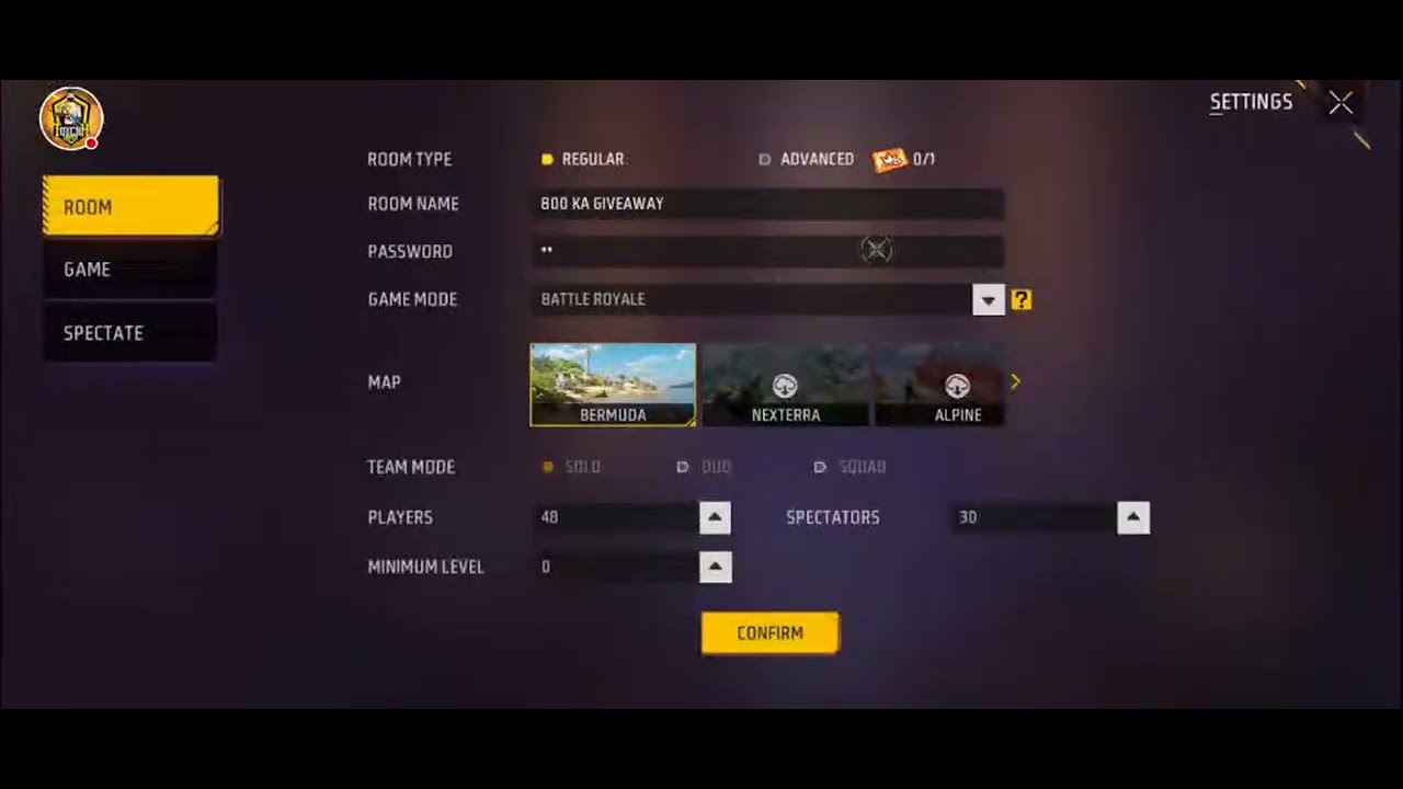 FREE FIRE LIVE GIVEAWAY BACK TO BACK CUSTOM ROOM GIVEAWAY || TOUCH GAMER || FF LIVE