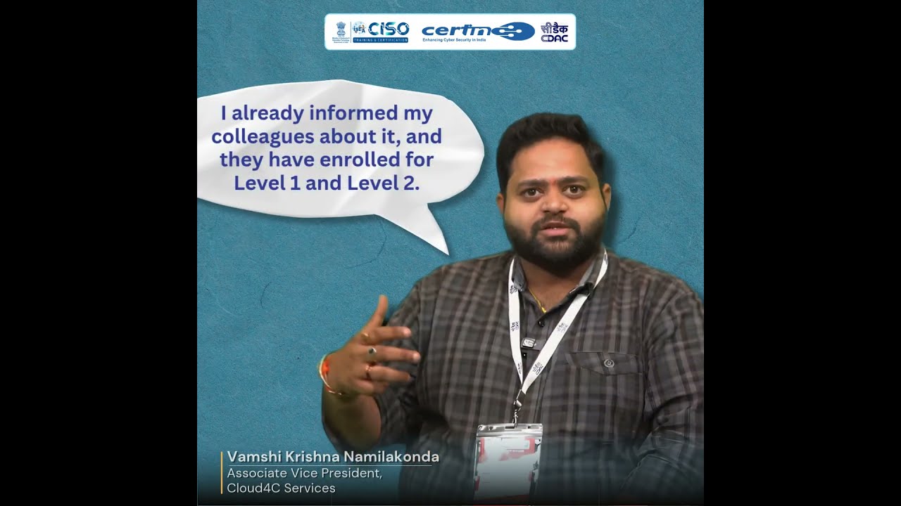 Why This GRC Professional Recommended ISEA&ndash;CISO to His Team | #iseacisotraining