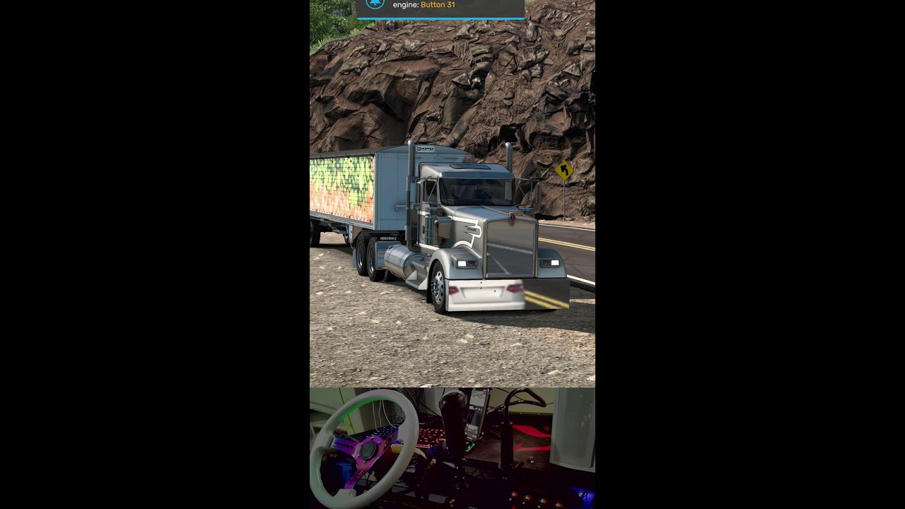 4K Immersive  Driving Experience |ETS2 /ATS 1.58  #shorts #ats #ets2 #shortstream #pov