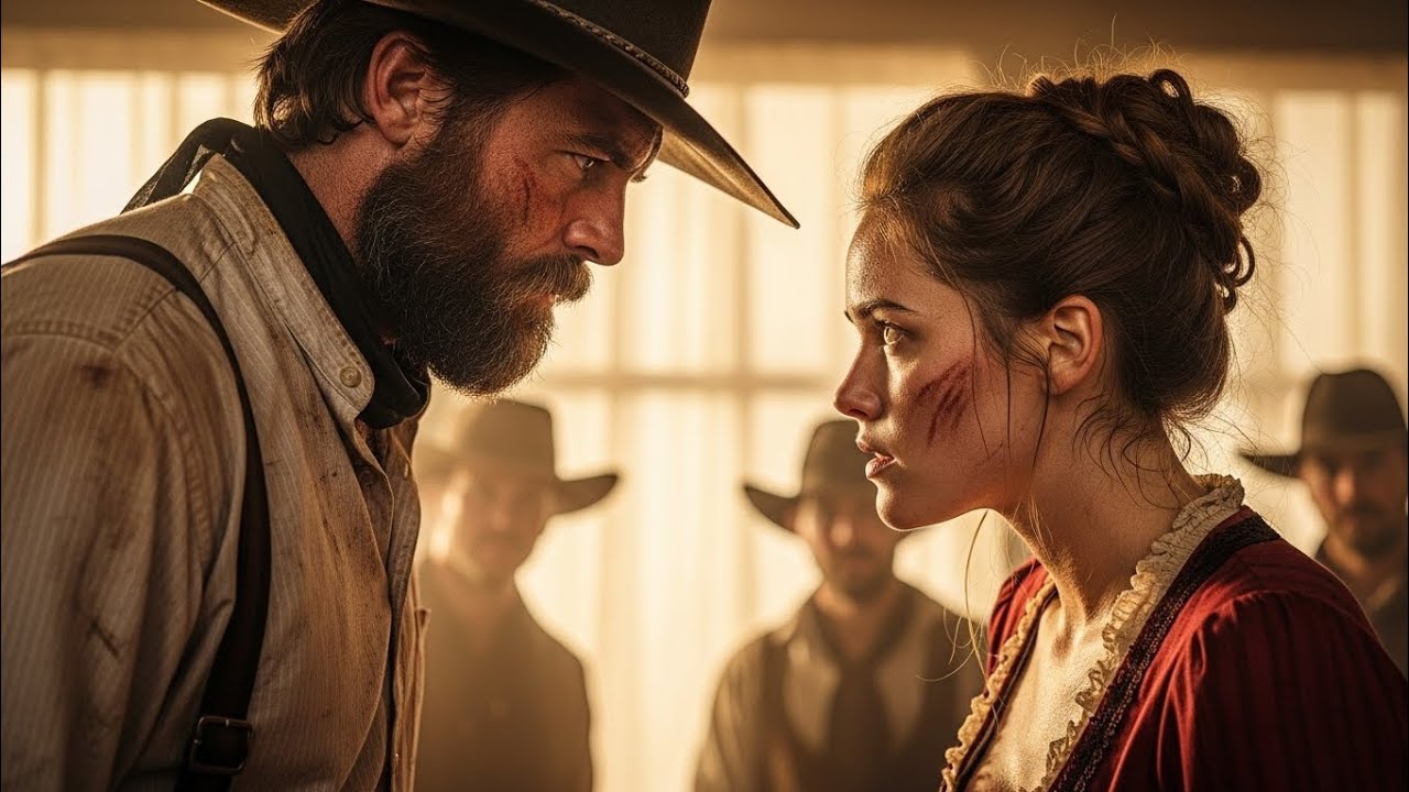 “Never Struggle Again—The Giant Cowboy Promises Strong Sons to the Barefoot Waitress” 💕💖