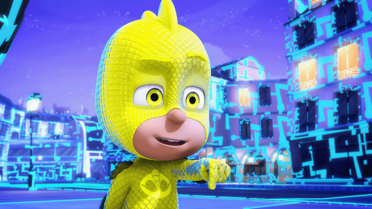 Yellow Gekko | Gekko and the Mayhem at the Museum | PICK YOUR FAV COLOR | PJ Masks Funny Colors