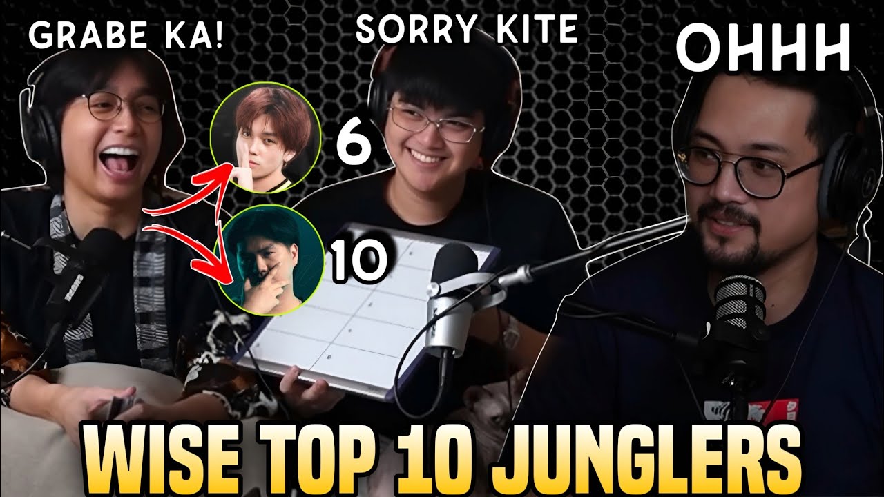 WISE TOP 10 JUNGLERS OF ALL TIME (HE FCKED UP 🤣🤣)