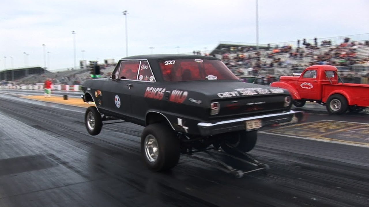 Old School Gasser Drag Racing - ADRL Dragstock