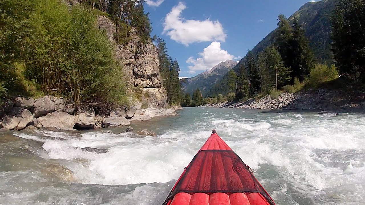 Flusswandern auf dem Lech (Steeg - Weißenbach)