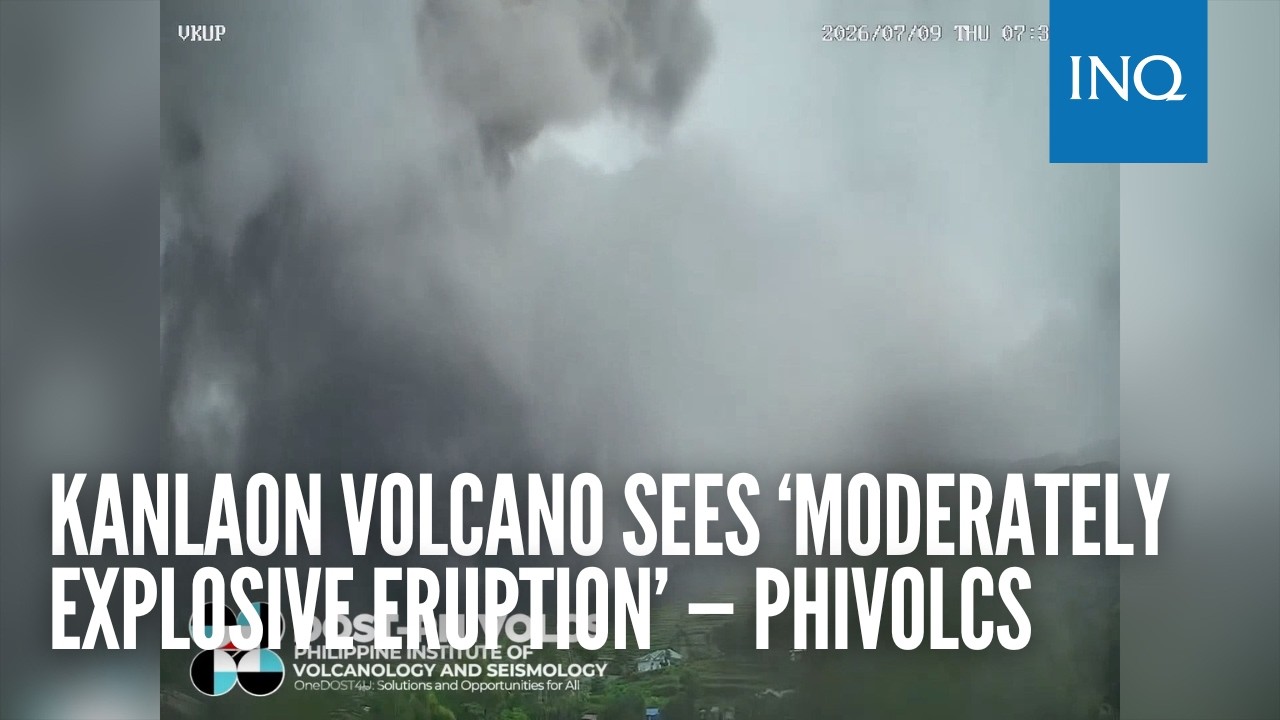 Kanlaon Volcano sees &lsquo;moderately explosive eruption&rsquo; &mdash; Phivolcs
