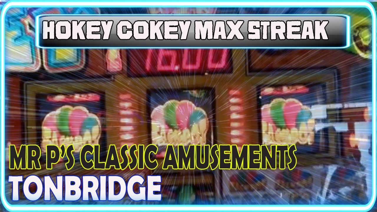 UK SLOTS: £25 jackpot hokey cokey emptying all 4 slots at mr ps tonbridge