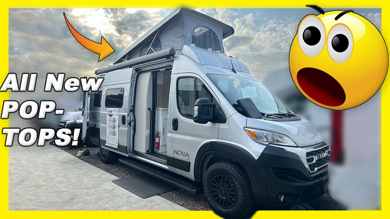 Эксклюзивный первый взгляд! Новинка 2024 года: Pop Top Coachmen Nova Ram ProMaster Camper