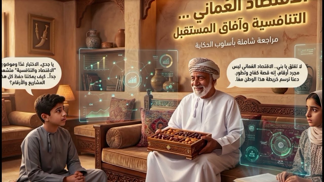 الاقتصاد العماني التنافسيه ...وافاق المستقبل