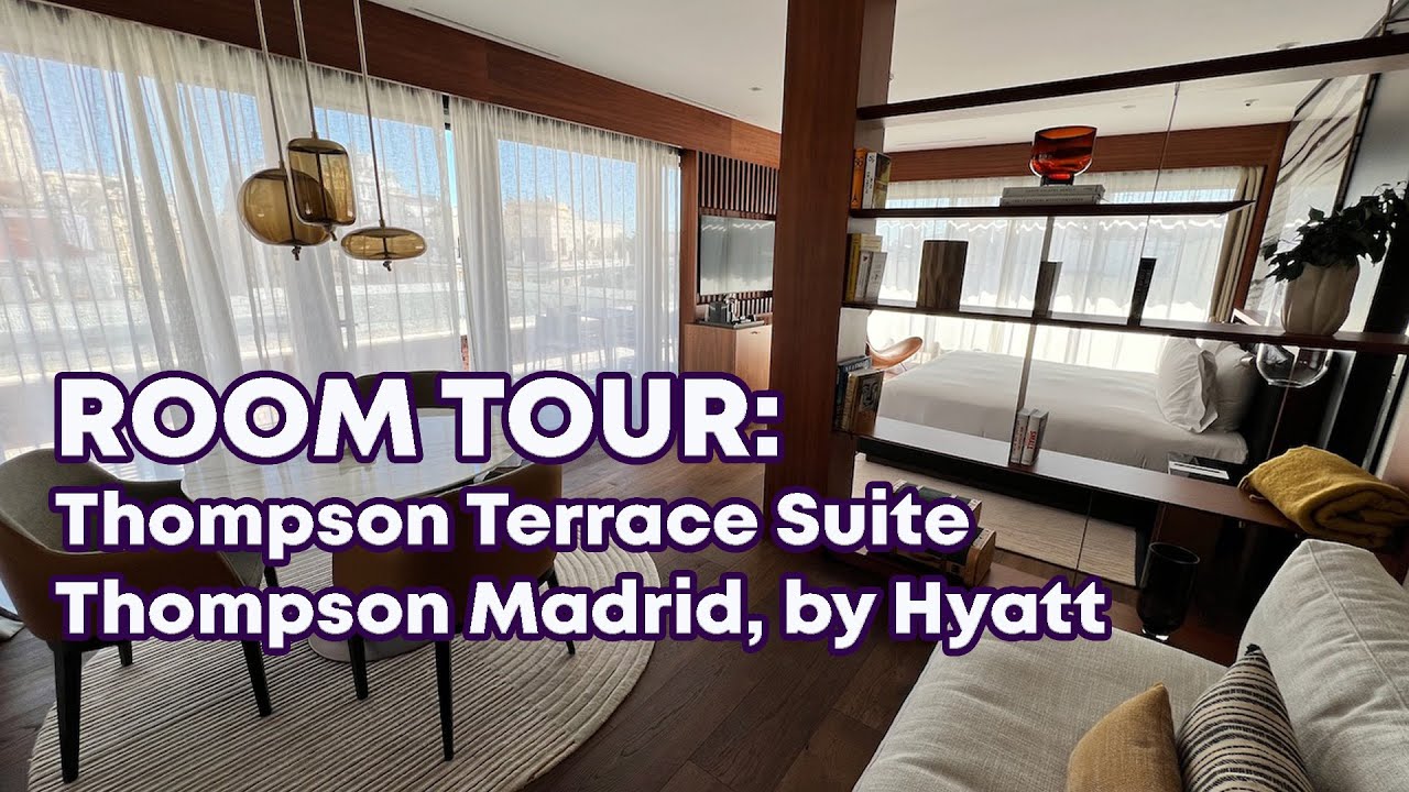Discover Thompson Madrid's Hidden Gem (Room Tour: Thompson Madrid -Terrace Suite)