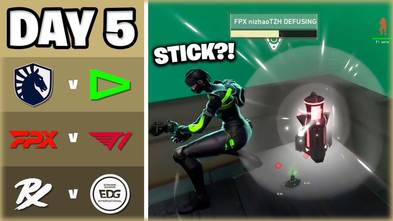 VALORANT Champions 2023 Day 5 Recap (TL v LOUD, FPX v T1, PRX v EDG)