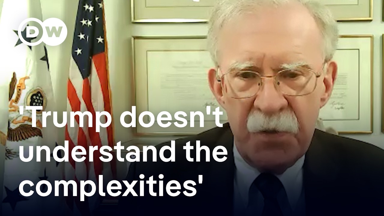 Former US National Security Advisor Bolton: 'Trump doesn't understand how dangerous Putin is'