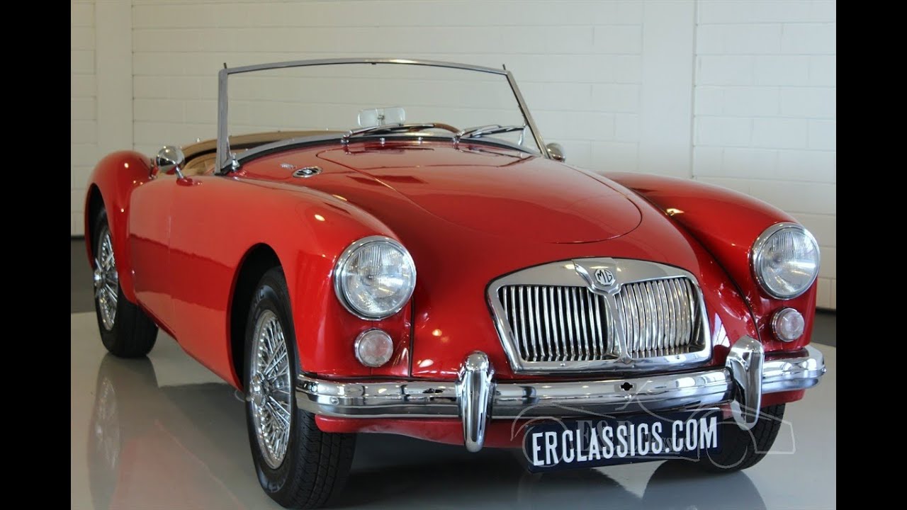 MG MGA MKII 1962 with powerful 1800 engine and discbrakes -VIDEO- www.ERclassics.com
