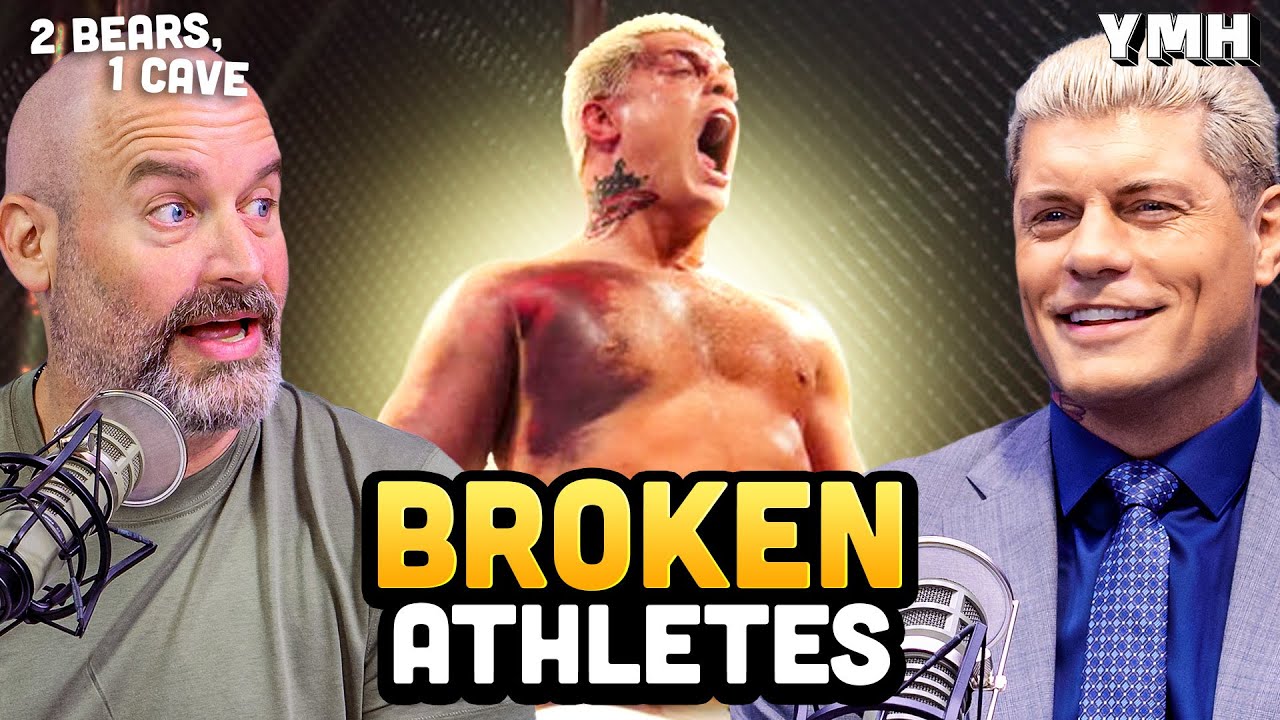 Broken Athletes w/ Cody Rhodes | 2 Bears, 1 Cave Highlight