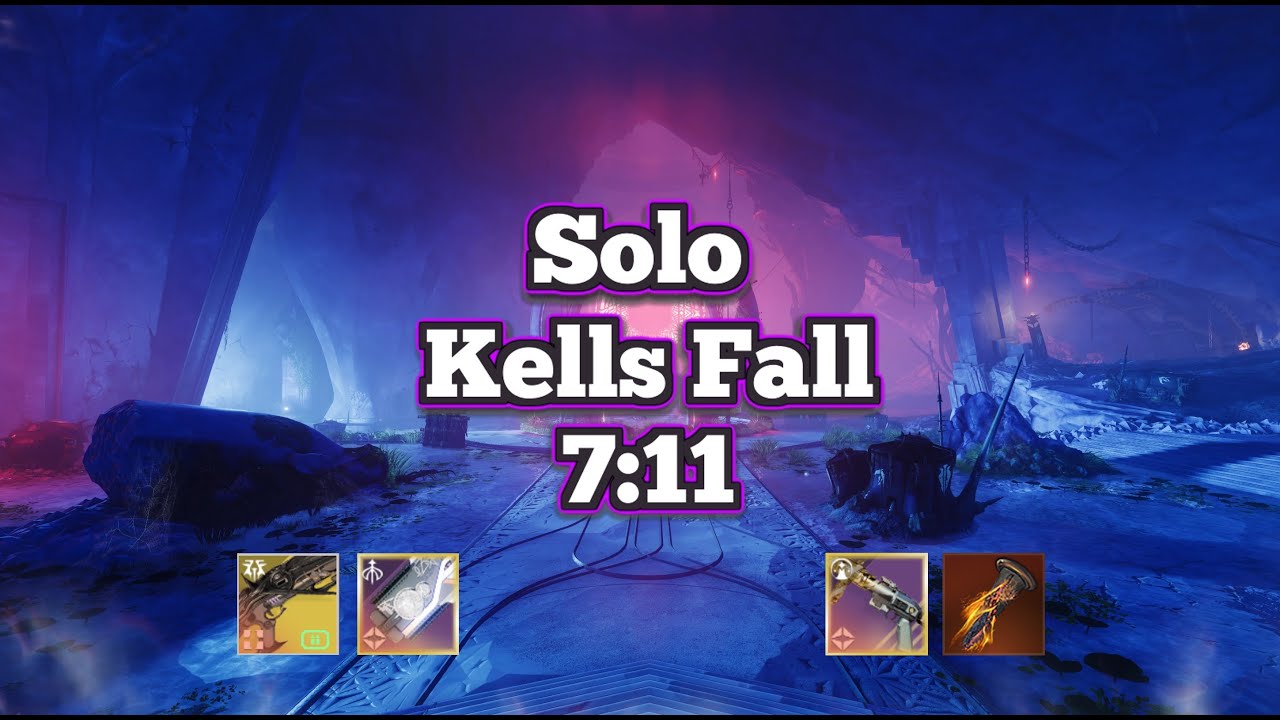 Destiny 2 Kells Fall Solo Speedrun FWR(7:11)
