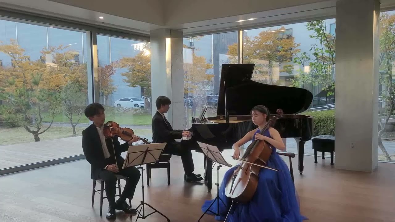 Bramhs Piano Trio No.1, Op.8 (Rabbit Trio 14years) #Bramhs Piano Trio #더하우스콘서트 #한국문화예술위원회