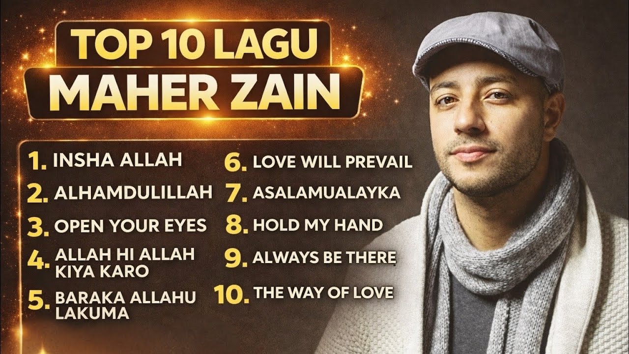 TOP 10 Lagu Maher Zain Terbaik Sepanjang Masa | Lagu Religi Paling Menyentuh