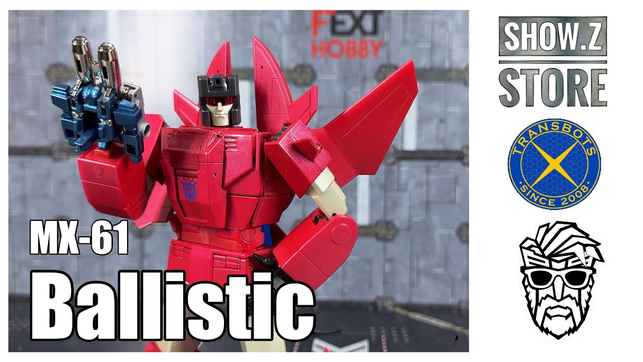 X-Transbots MX-61 Ballistic Transformers Masterpiece Misfire and Aimless Review
