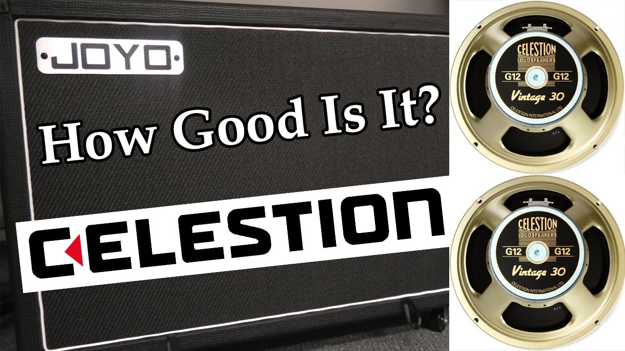 Joyo 212V 2x12' Cabinet With Celestion Vintage 30s #celestion #joyo #vintage30