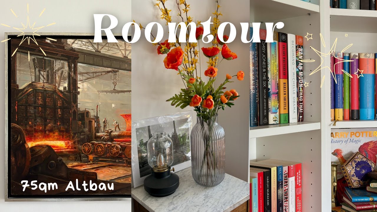 Wohnungstour // 75qm SANIERTER ALTBAU // 3 Zimmer Wohnung