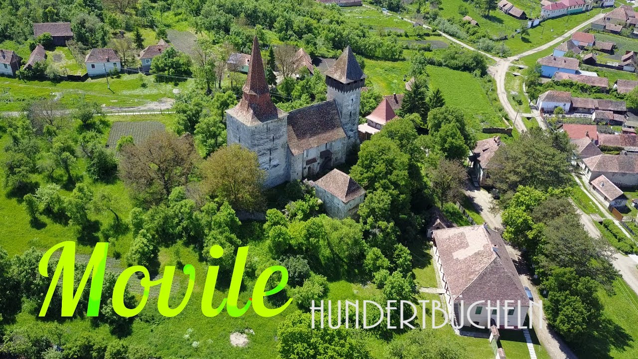 Movile (Hundertbücheln) - Biserica Fortificată Săsească / Saxon Fortified Church