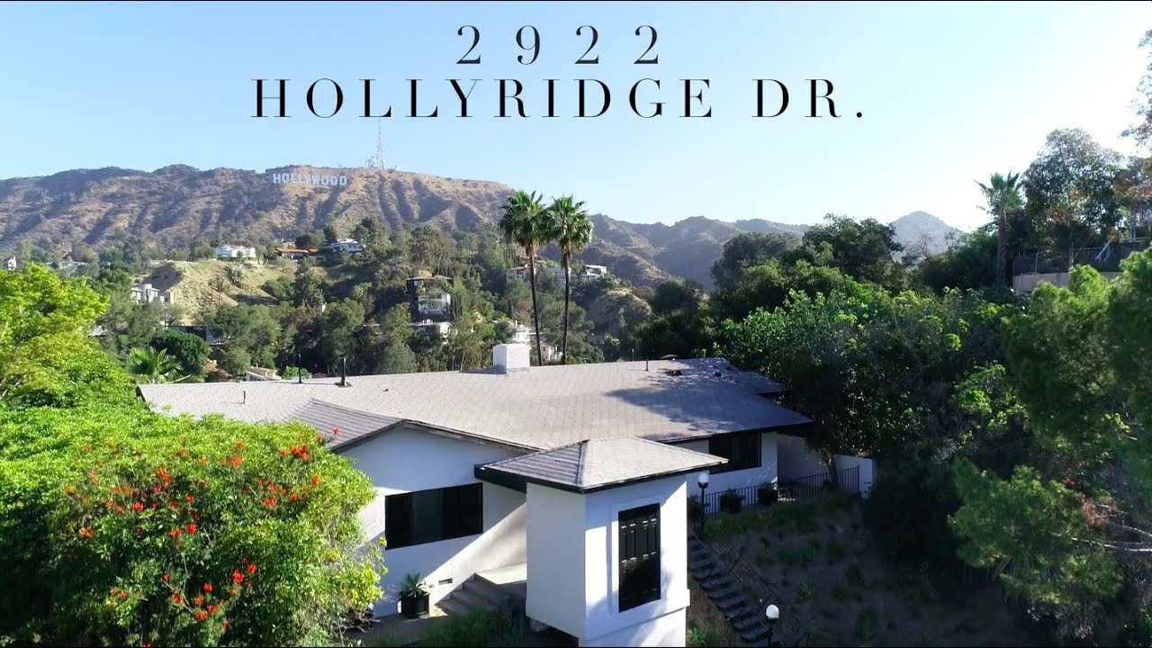Steve Clark Presents 2922 Hollyridge Dr  Beachood Canyon CA