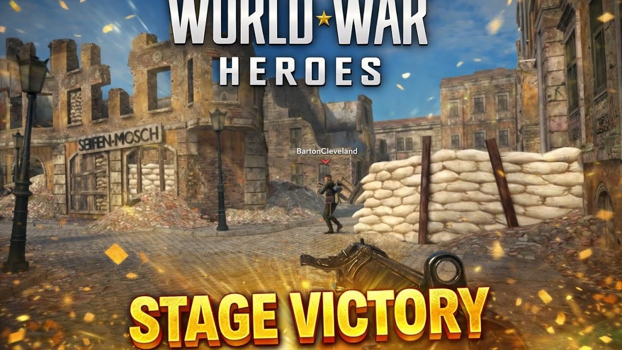 🎮 World War Heroes Gameplay | Stage Victory | KS Game Craft 🔫🔥