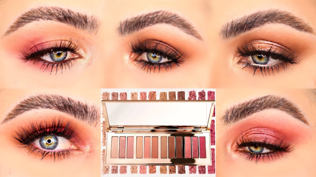 5 LOOKS 1 PALETTE | 5 EYE LOOKS WITH THE CHARLOTTE TILBURY PILLOW TALK INSTANT EYE PALETTE!