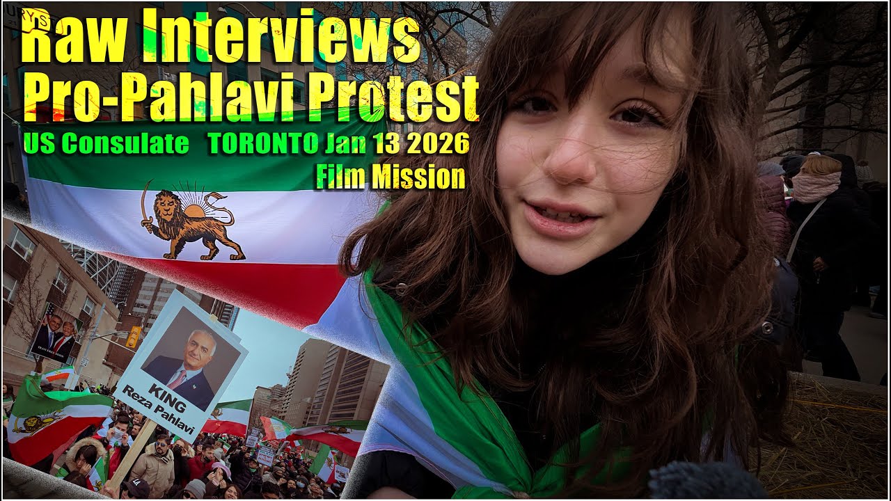 Raw Interviews at Pro-Pahlavi Protest: From Shah-Era Survivors to a 1979 Revolutionary - Jan 13