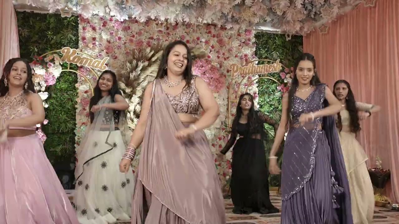 Prathamesh and komal sangeet | friend's dance performance