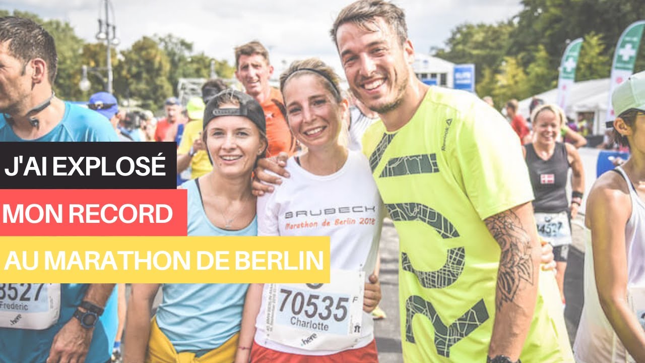 J'AI COURU LE MARATHON DE BERLIN | VLOG Berlin marathon 2018