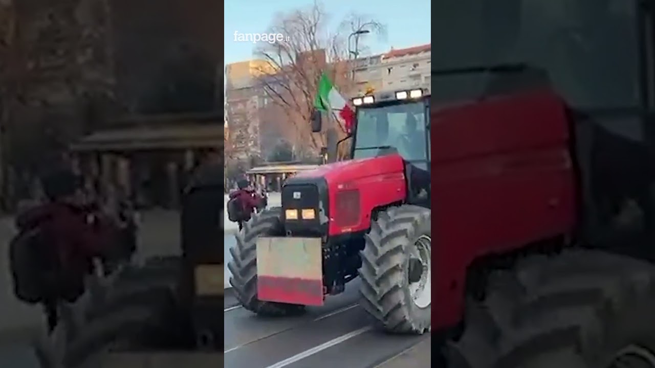Trattori invadono Milano: perché sono arrivati fino in centro