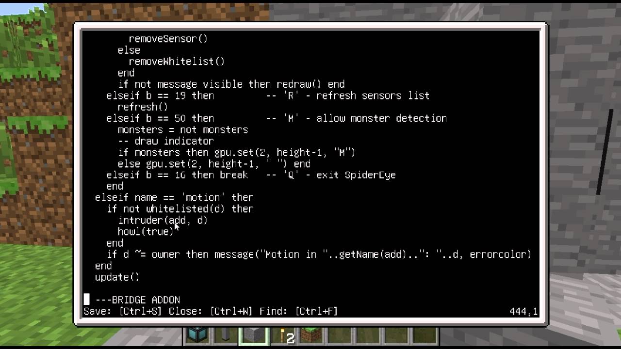 [Уроки] Minecraft Мост Android & OpenComputers