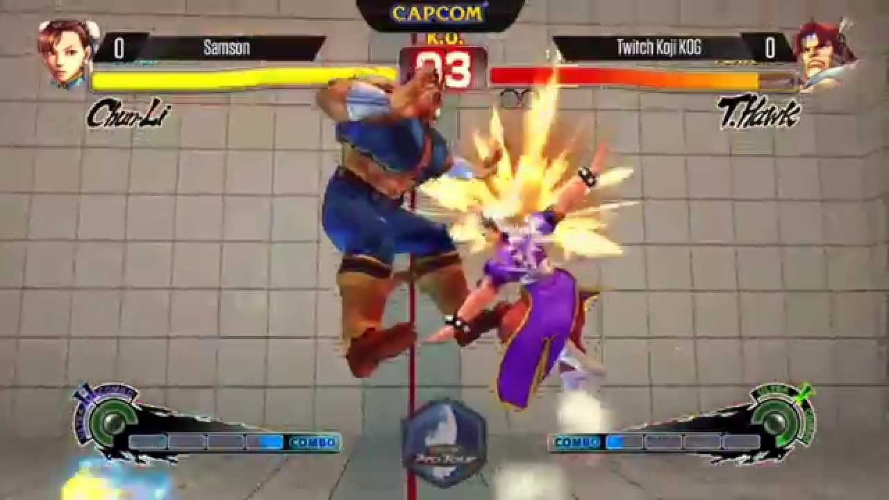 [EVO 2014 USFIV] Samson (Chun-Li) vs Twitch Koji KOG (T.Hawk)