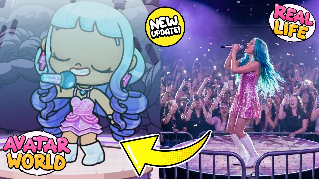 AVATAR WORLD VS REAL LIFE 😱🌎 New update in Avatar World 