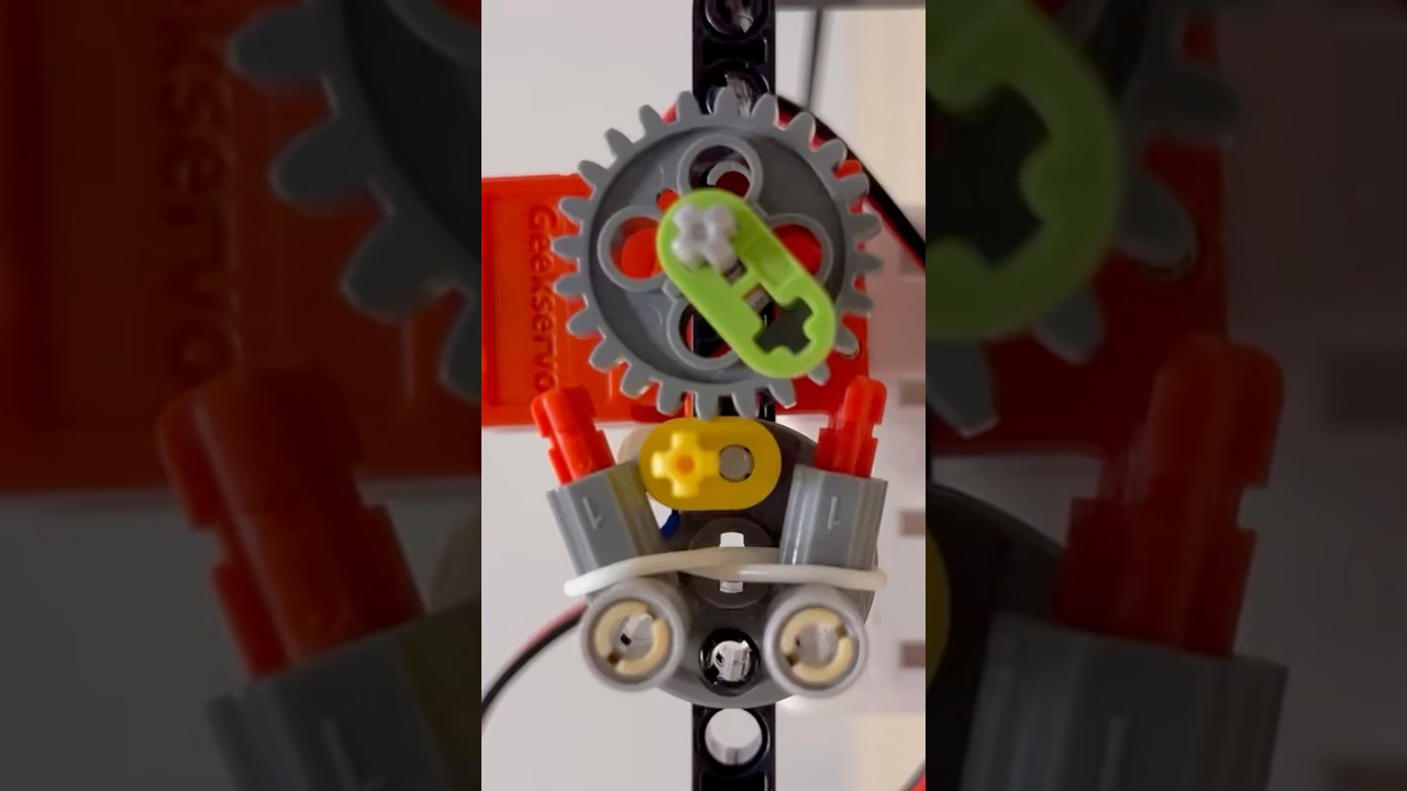 Ratchet Mechanism Demonstration #mechanical #ratchet #mechanism #legotechnic #legotechnicmoc