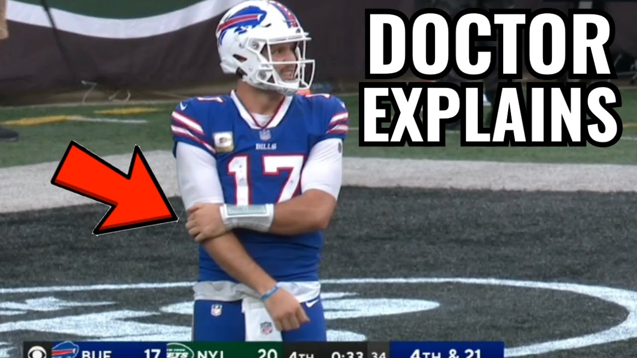 Doctor Explains Josh Allen Elbow Injury - What Happened?