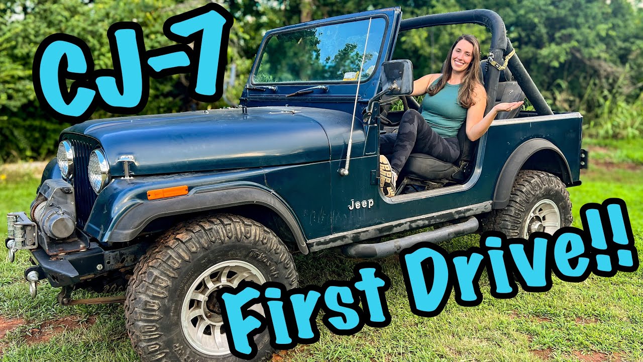 Taking The CJ7 On its First TOPLESS Drive!!