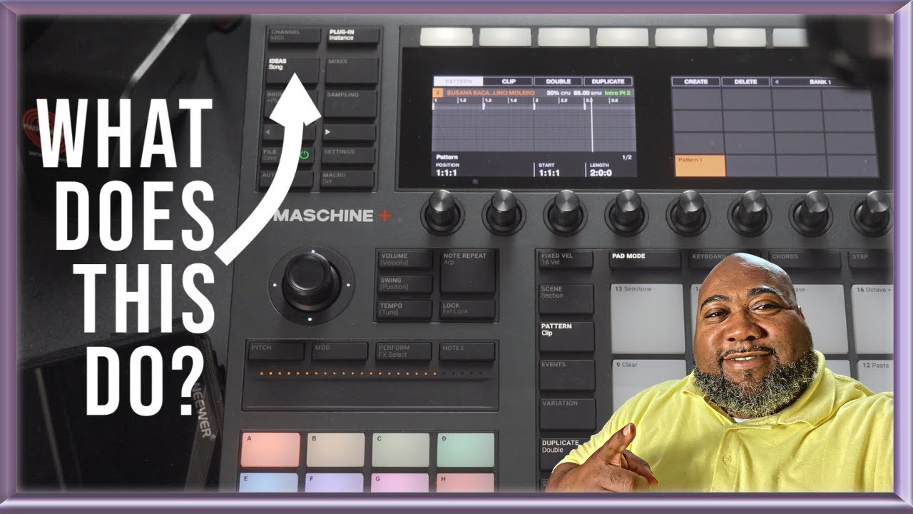 How to Arrange Songs in the Maschine Plus #maschineplus