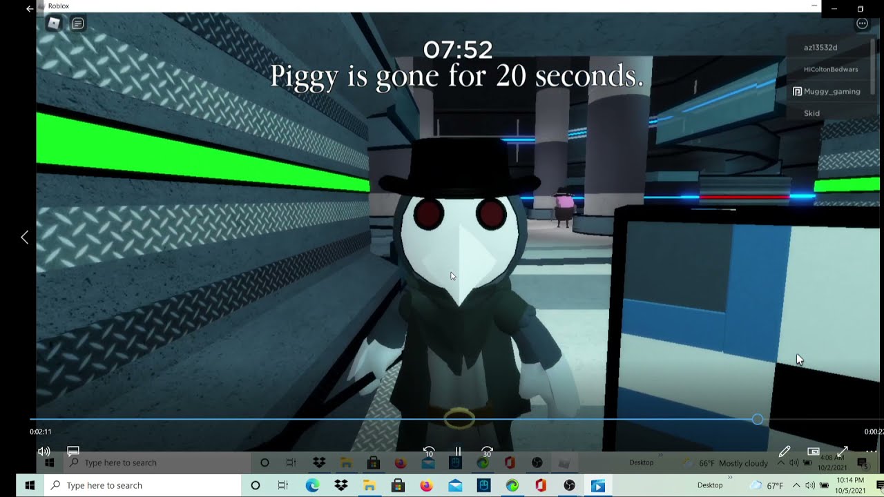 playing as alternate crove in piggy gameplay